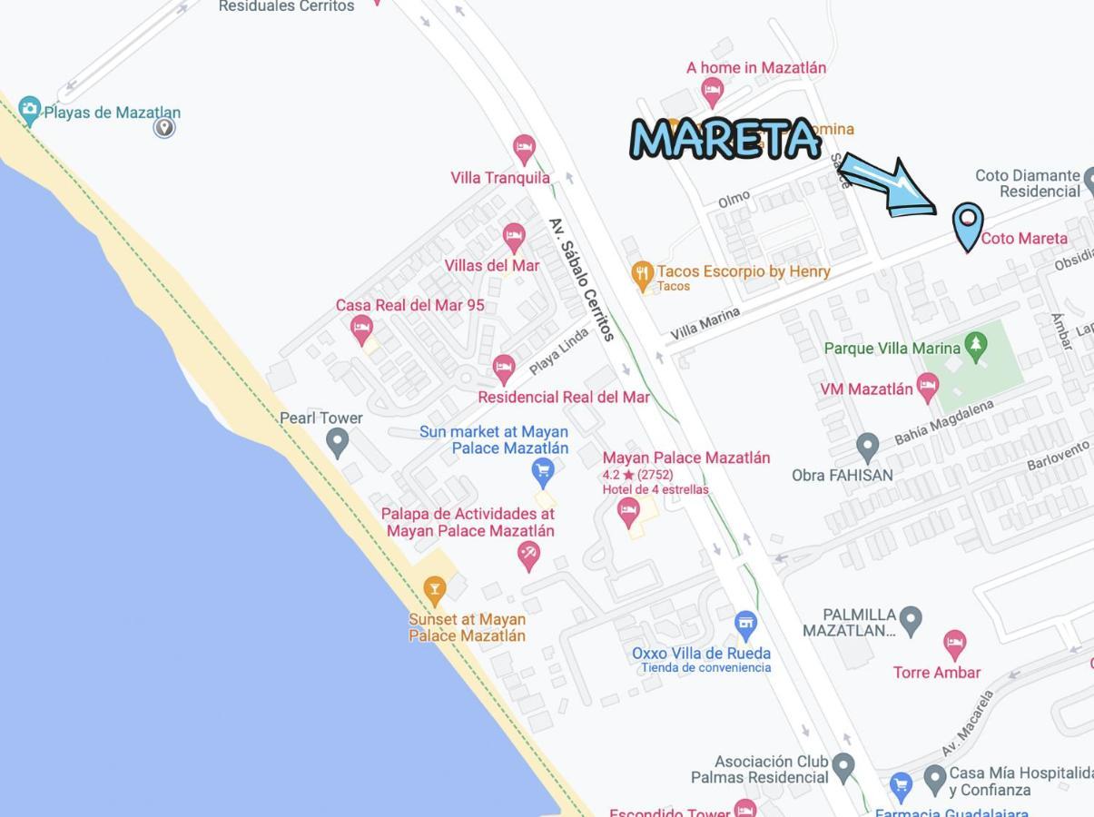 Mareta 201 Hermoso cerca de la playa Mazatlán Exterior foto